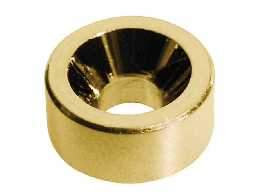 Boston W-760-G Halsrevetten, goud, 13,0mm, 4 stuks