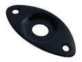 Boston JP-7-B Jack plate, football vorm, verzonken gat, schuin metaal, zwart