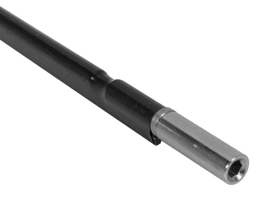 Boston TRO-460-K Halspen (truss rod), staafmodel 6mm, 460mm, 4mm inbusmoer, UNF-10-32 draad, single action