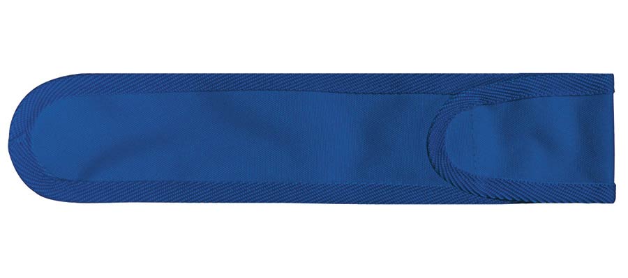 Boston RB-01-LB Blokfluittassen, licht blauw, met velcro flap, 6-pack