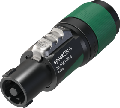 Speakon plug, 4-pole