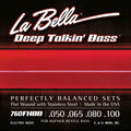 La Bella Deep Talkin' Bass Basgitaarsnaren 0050-0065-0080-0100-0050-0065