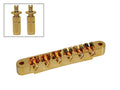 Boston B-165-G Brug voor e-gitaar, "tune'o matic", goud, stud spacing 73,5mm, stud diam 6,0mm