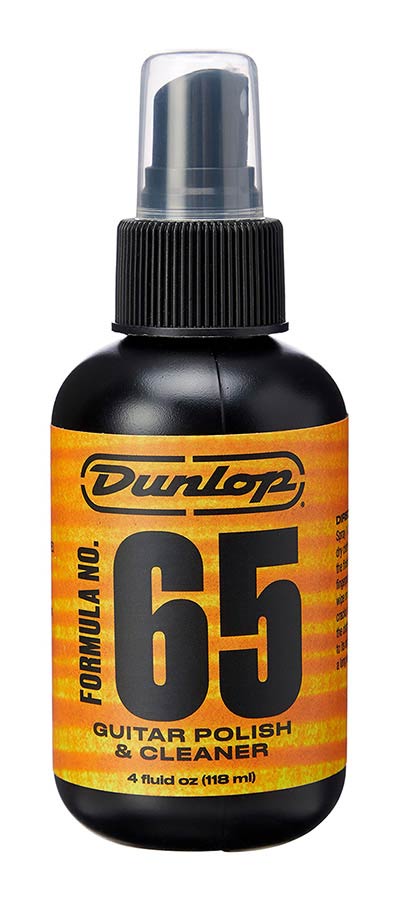 Dunlop: Formula 65 Guitar Polish, 4 Oz. Pump Spray Bottle