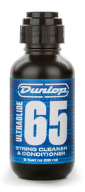 Dunlop: Formula 65 Ultraglide String Cleaner & Polisher, 2 Oz. Bottle With Applicator Top