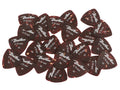 Boston PK-40-M 0.70 mm plectrums, celluloid, tortoise, medium, standaard driehoekig model, 24-pack