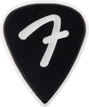 Fender 1984351306 F Grip 351 Shape Plectrums Black 3-Pack