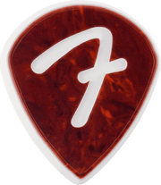 Fender 1984551300 F Grip 551 Shape Plectrums Tortoise 3-Pack