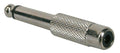Boston AT-190-M Verloop plug, RCA female 6,3mm jack male mono