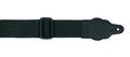 Boston GRS-1-BK Gitaarriemen 10-pack, nylon riemen met lederen eindstukken, 5 cm. breed, zwart