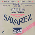 Savarez: G-3-Snaar, New Cristal Clear Nylon, Sluit Aan Bij 500-Crj Set, Normal Tension