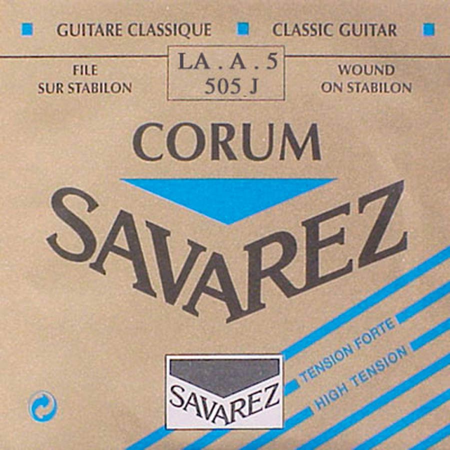 Savarez: A-5-Snaar, Silverplated Wound Corum, Sluit Aan Bij 500-Crj And 500-Arj Set, Hard Tension