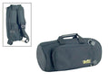 Boston GB-CORN Gigbag voor cornet, zwart cordura, 25 mm gevoerd, met riemen en accessoires zakje