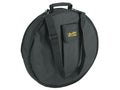 Boston BOB-18 Gigbag voor bodhran, 18", zwart cordura, 10 mm gevoerd, met riem en accessoiresvak