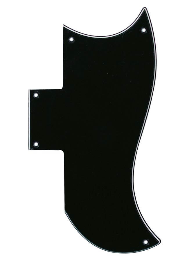 Boston SG3-B Slagplaat, SG-model, 3 ply, black