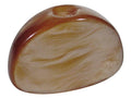 Boston BUT-18-AM Mechaniekknoppen, parelmoer, amber, schroefmodel, 23x16mm, 6-pack