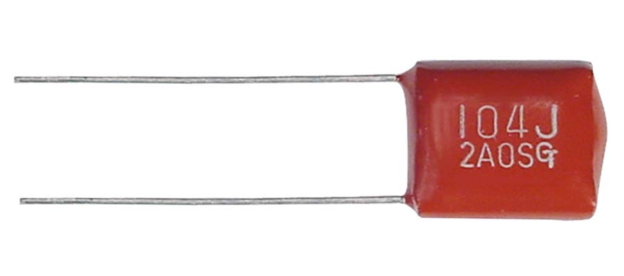 Boston CDR-104 Capacitor, 0,100 microfarad, 10 pcs, tone control, for bass