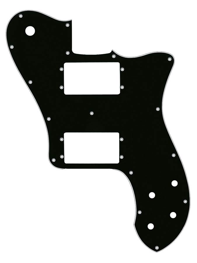 Boston TD3-B Slagplaat, Teaser deluxe, 3 ply, black