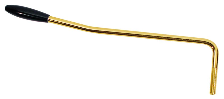 Boston TA-6-FGB Tremolo-arm, 6mm schroefdraad, goud met zwarte kap