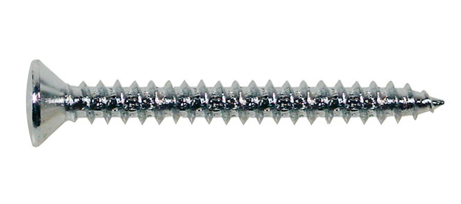 Boston TS-04-N Screw, 4,5x45mm, 12pcs, oval countersunk, tapping, for neck mount, nickel