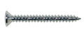 Boston TS-04-N Screw, 4,5x45mm, 12pcs, oval countersunk, tapping, for neck mount, nickel