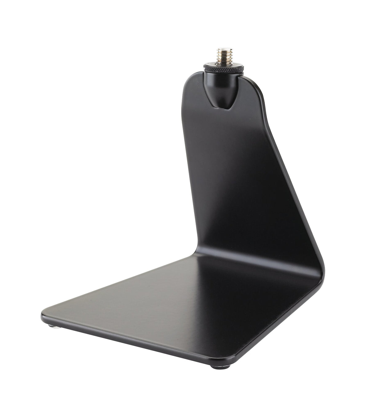 K&M - 23250 - microfoonstatief – H142 mm. Plat design