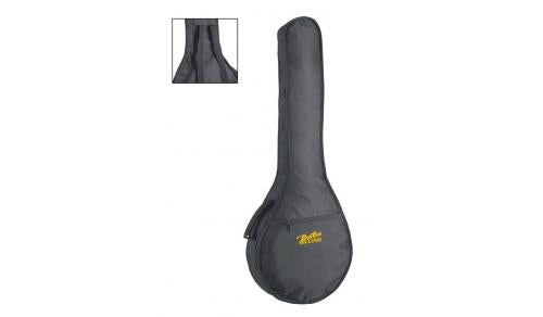 Boston - TB-10 - gigbag voor tenorbanjo of gitaarbanjo, hoogte: 100 cm., 10 mm. gevoerd nylon, zwart