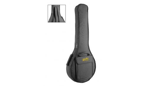 Boston - TB-21 - gigbag voor tenorbanjo of gitaarbanjo, hoogte: 100 cm., 21 mm. gevoerd nylon, zwart