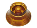 Boston KA-160 Bell knob, transparant amber