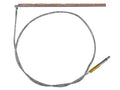 Boston BSP-30 Piezo pickup, copper foil, with 2,5mm jack, 67 x 2,2mm.