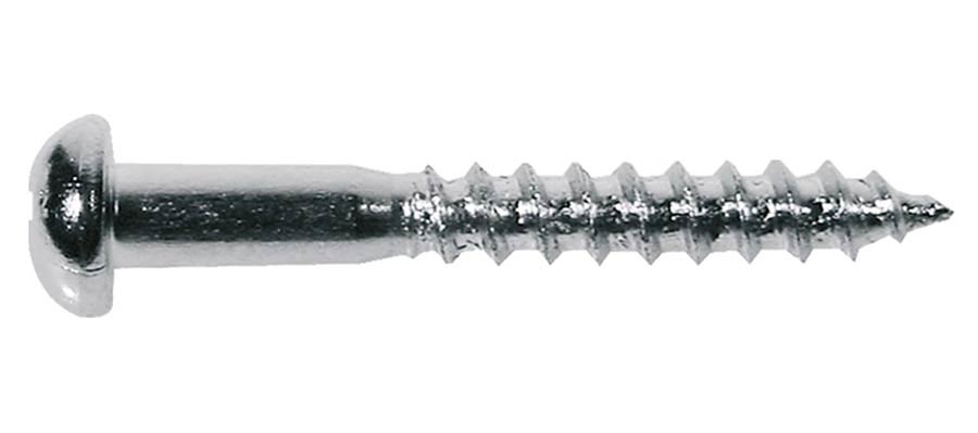 Boston WS-06-C Screw, 3,5x32mm, 12pcs, dome head, for tremolo mount on body, chrome