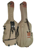 Boston CB-544 Contrabashoes 4/4, beige-bruin, 23mm gevoerd, deluxe model, 2 riemen, diverse accessoire vakken