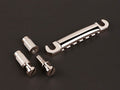Boston T-70-AN Staartstuk gitaar, LP-model, nikkel, aluminium, met studs and anchors