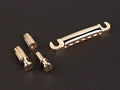 Boston T-70-AG Staartstuk gitaar, LP-model, goud, aluminium, met studs and anchors