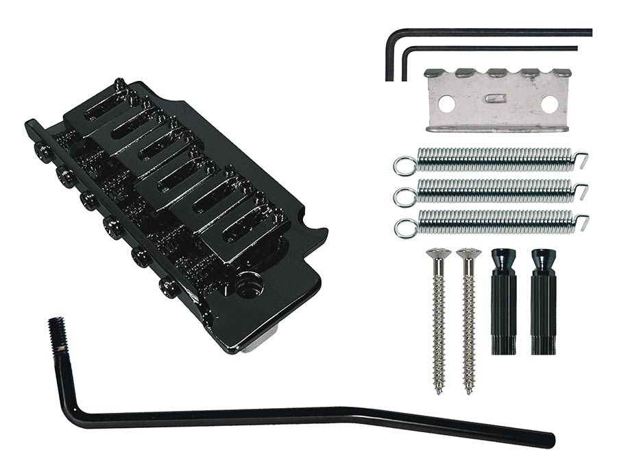 Boston T-260-B Tremolo Stallion, pitch 10,5mm, with 2 studs, black