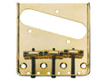 Boston T-32-G Brug-staartstuk, Teaser tray style, grooved saddles, goud
