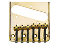 Boston T-40-G Brug-staartstuk, Teaser tray style, grooved saddles, goud