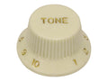 Boston KC-244-TG Bell knob, Stallion, for inch type pot shaft, mint, tone