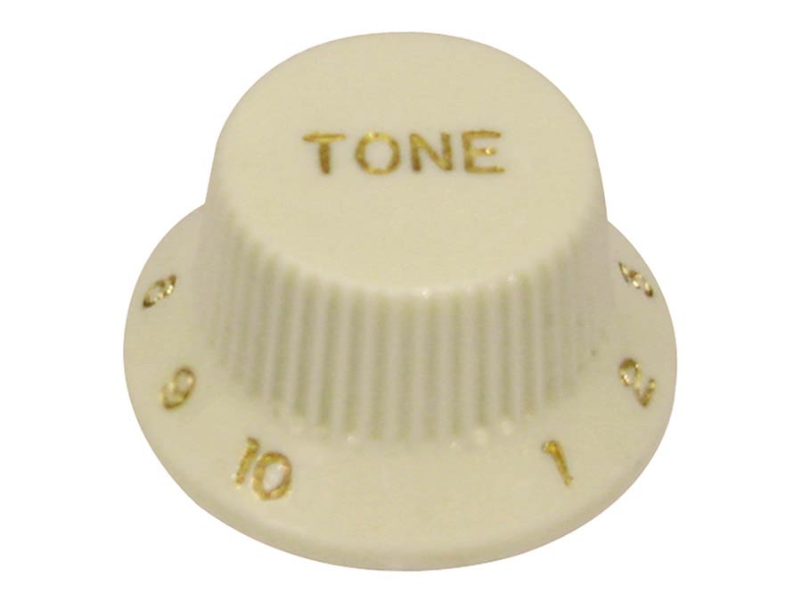 Boston KC-244-TG Bell knob, Stallion, for inch type pot shaft, mint, tone