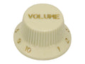 Boston KC-244-VG Bell knob, Stallion, for inch type pot shaft, mint, volume