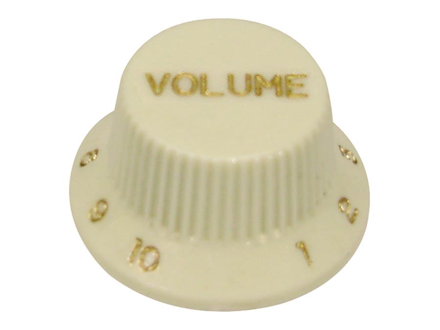 Boston KC-244-VG Bell knob, Stallion, for inch type pot shaft, mint, volume