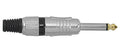 Boston S-1C Jack plug, 6,3mm, 2-polig, nikkel