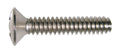 Boston PS-20-N Pickup bolt, nickel, 3,2x18mm, 12pcs, oval countersunk