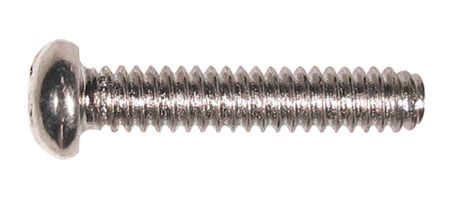 Boston PS-22-N Pickup bolt, nickel, 3,4x18mm, 12pcs, dome head