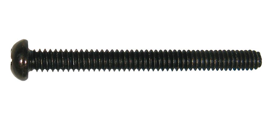 Boston PS-17-BK Pickup bolt, #3-48, 2,4mm x 26mm, 12pcs, dome head, for Boston humbuckers, black