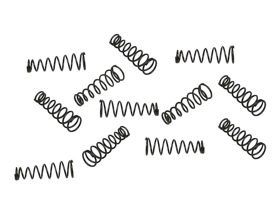 Boston SPR-22 Pickup mounting spring, tapered, 12pcs, diam. 6-4mm, length 22mm
