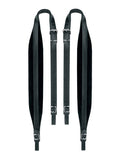 Boston 60-L-LV Accordeon riemen, 80-96 bassen, 92-97 x 6,0cm, nerf leder, velours voering, zwart