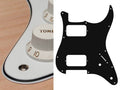 Boston ST-332-W Slagplaat, Stallion, 3 ply, white, HH, 2 pot holes, 3-5 switch