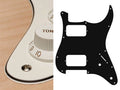 Boston ST-332-VW Slagplaat, Stallion, 3 ply, vintage white, HH, 2 pot holes, 3-5 switch