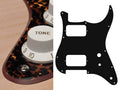 Boston ST-231-RBP Slagplaat, Stallion, 2 ply, tiger brown pearl, HH, 2 pot holes, toggle switch
